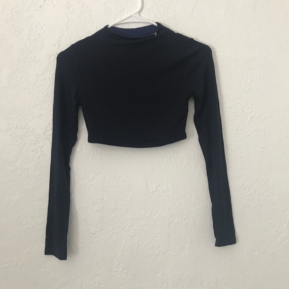 naked wardrobe Tops - Cropped Long Sleeve